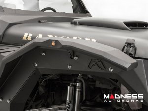 Jeep Wrangler JL Fender Flares - Fab Fours - Front - Mid Width Flare For Base System